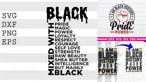 Download Free Black Mixed With Pride Magic Power Loyalty.. SVG For Crafts
