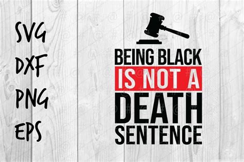 Download Free Black Not Death Sentence SVG DXF Files
