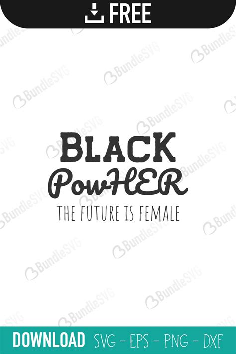 Download Free Black Power SVG Cut Files