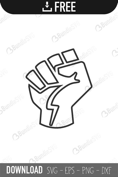 Download Free Black Power SVG Printable