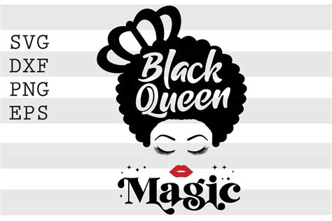 Download Free Black Queen Magic SVG Commercial Use DXF Files