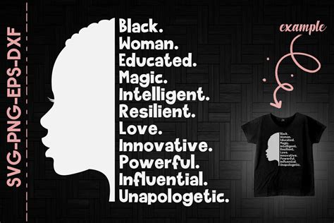 Download Free Black Woman Educated Magic Intelligent Easy Edite