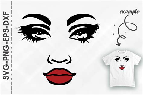 Download Free Black Woman Face Vector BLM DXF Files