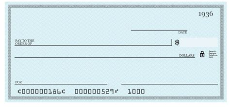 Free Blank Check Templates