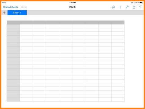 Excel Spreadsheet … 
