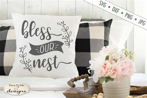 Download Free Bless This Nest Commercial Use DXF Files