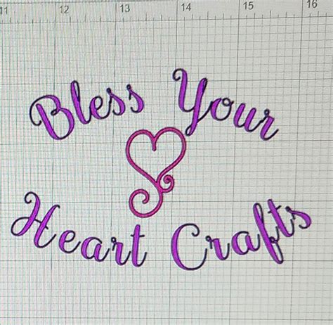 Download Free Bless Your Heart For Crafts