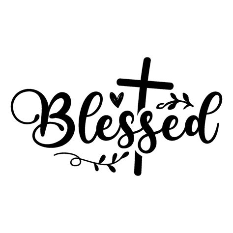 Download Free Blessed / Sign DXF Files