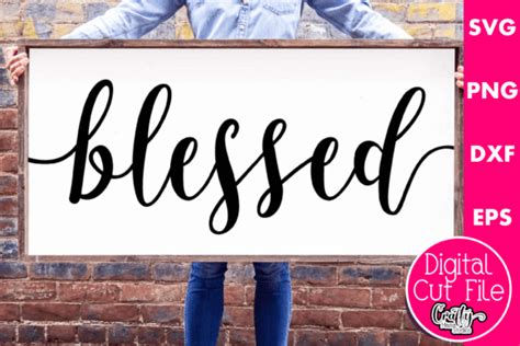 Download Free Blessed / Sign For Crafts