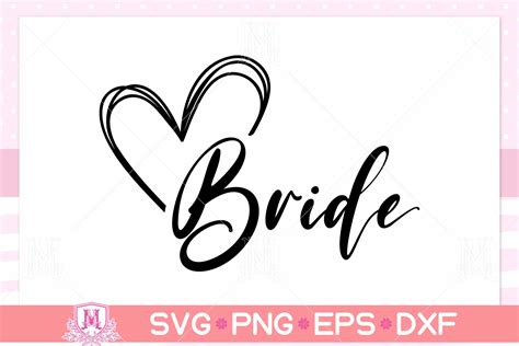 Download Free Blessed Bride svg DXF Files