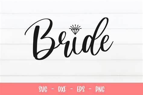 Download Free Blessed Bride svg For Cricut