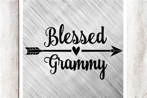 Download Free Blessed Grammy SVG/DXF/EPS File For Crafts