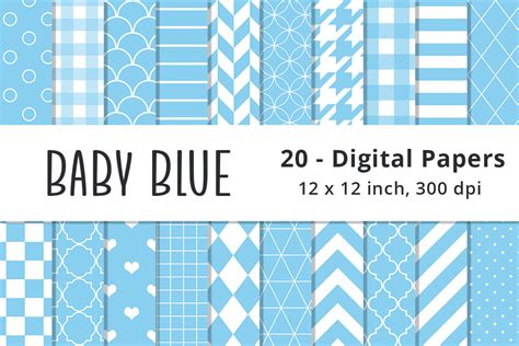 Download Free Blue Digital Paper - Blue Patterns Files for Cricut