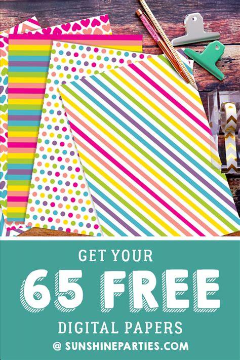 Download Free Blurred Digital Paper For Crafts