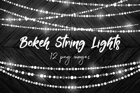 Download Free Bokeh String Lights Clipart Commercial Use For Crafts