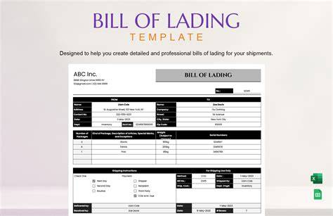 Free Bol Template Excel – Free Editable Template & Examples - Great ...