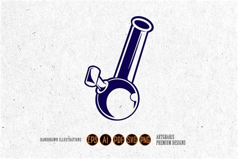 Download Free Bong Set Silhouette