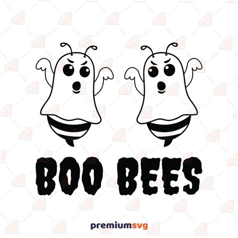 Download Free Boo Bee Halloween Svg Design Commercial Use DXF Files
