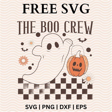 Download Free Boo Crew SVG-DXF-PNG For Cricut