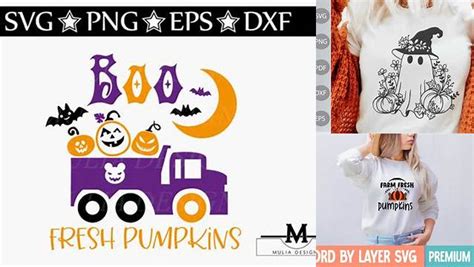 Download Free Boo Fresh Pumpkins SVG Printable