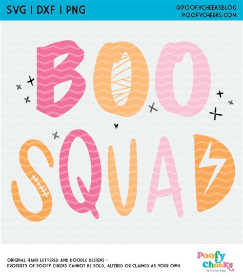 Download Free Boo Squad Creativefabrica DXF Files