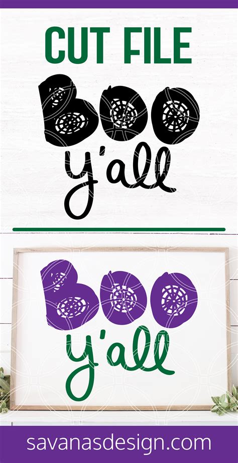 Download Free Boo Yall SVG Cut Files