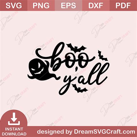Download Free Boo Yall SVG Files Free PSD Mockups