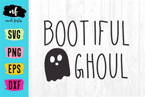 Download Free Bootiful Ghoul Halloween SVG Cut File Files Free PSD Mockups