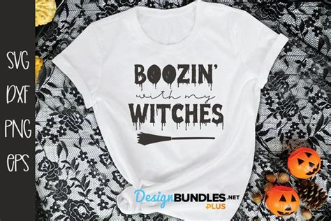 Download Free Boozin With My Witches Cut Images