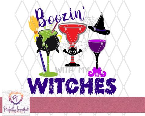 Download Free Boozin With My Witches For Crafts