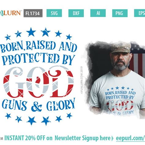 Download Free Born Raised and Protected Commercial Use DXF Files