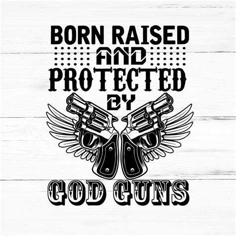 Download Free Born Raised and Protected DXF Files