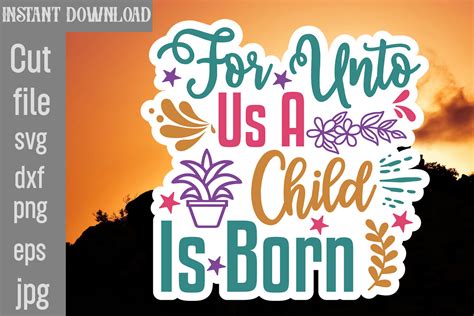 Download Free Born for this SVG Cut File Commercial Use Free PSD Mockups