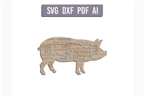 Download Free Boucherie Pig Files For Crafts