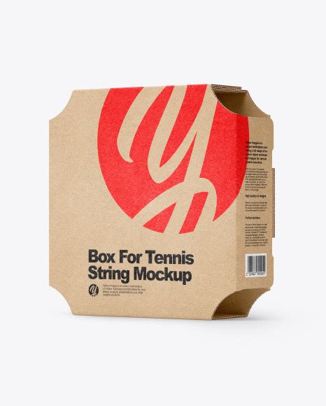 Download Free Box For Tennis String Mockup PSD Generator