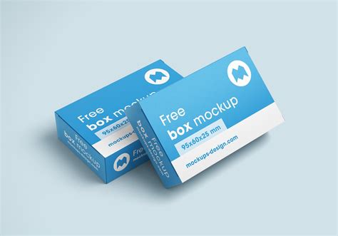 Download Free Box Mockup PSD for Branding