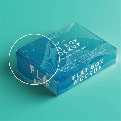 Download Free Box With Can Mockup PSD Generator