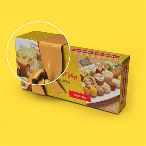 Download Free Box of Sweets Mockup PSD TIFF Yellowimages PSD Files