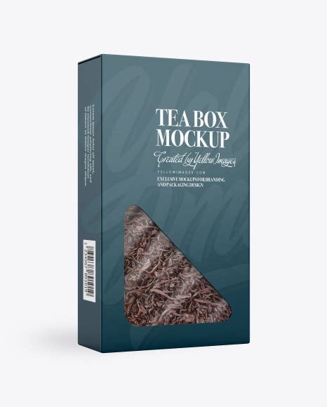 Download Free Box with Black Tea Mockup PSD TIFF Files Free PSD Mockups
