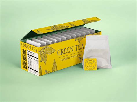Download Free Box with Tea Mockup PSD Generator PSD Files
