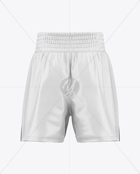 Download Free Boxing Shorts Mockup - Back View PSD for Branding