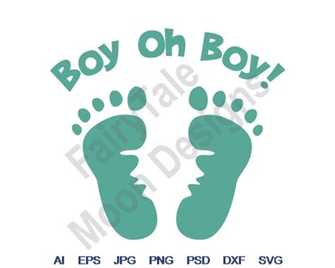 Download Free Boy Oh Boy - SVG File, DXF File Commercial Use For Crafts