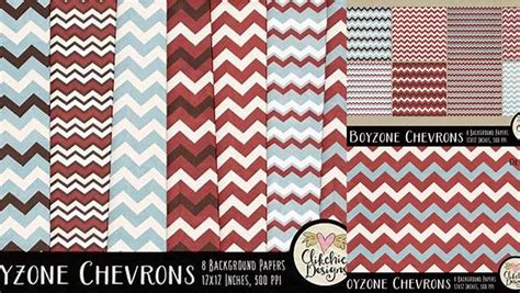 Download Free Boyzone Chevron Texture Paper Pack For Crafts