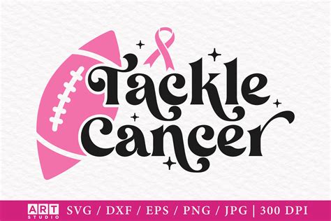 Download Free Breast Cancer Fighter Tackle Ball For Crafts