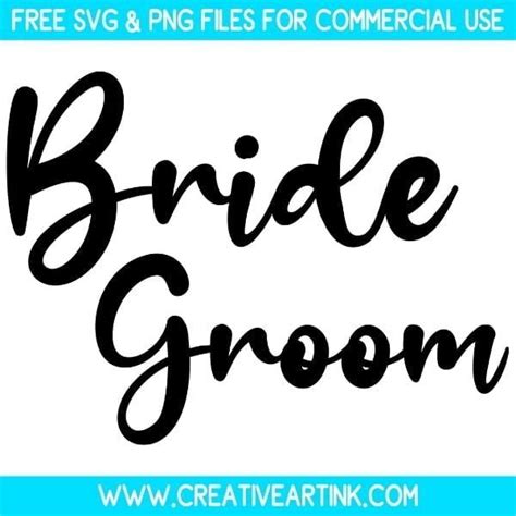 Download Free Bride And Groom SVG Creativefabrica Free PSD Mockups