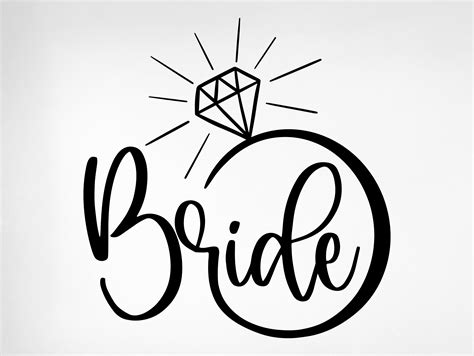 Download Free Bride Cricut SVG