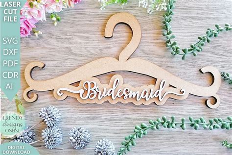 Download Free Bride Hanger - SVG File, DXF File Files