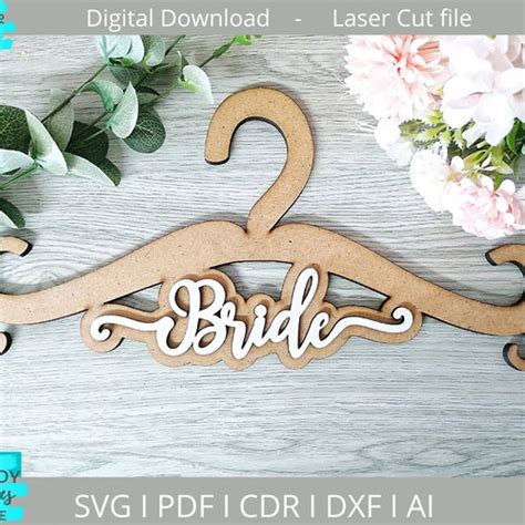 Download Free Bride Hanger - SVG File, DXF File Files Free PSD Mockups