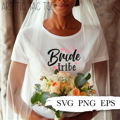 Download Free Bride Tribe SVG, Bride Svg, Just Married Svg, Wedding Svg, Instantdow Files DXF Files