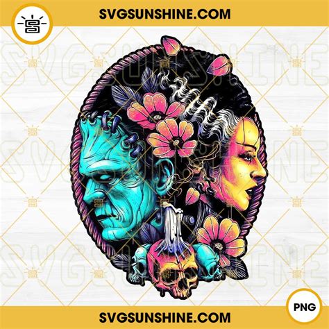 Download Free Bride of Frankenstein Face | SVG | PNG | DXF Cricut SVG DXF Files